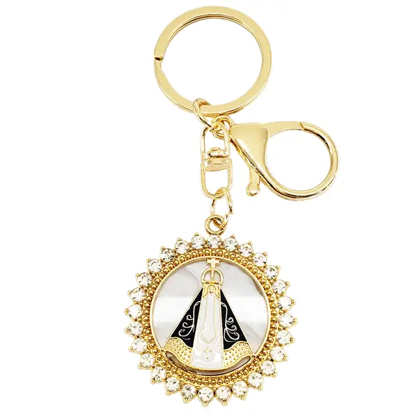 Chaveiro De Nossa Senhora Aparecida De Metal