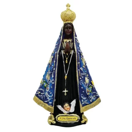 Imagem de Resina Nossa Senhora Aparecida - 20 cm