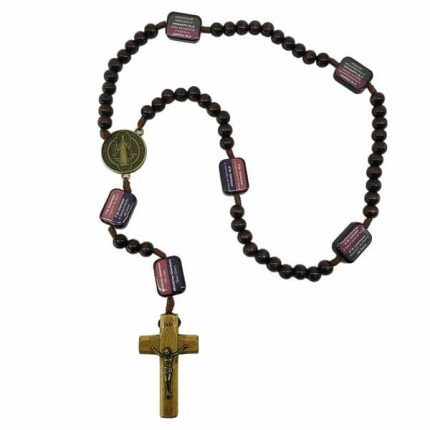 Terço da Contemplação dos Mistérios São Bento Resinado