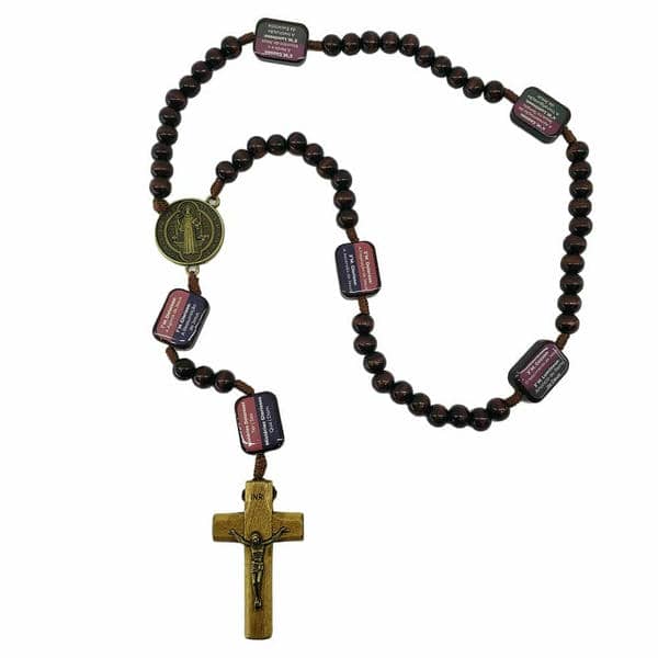 Terço da Contemplação dos Mistérios São Bento Resinado Terço da Contemplação dos Mistérios São Bento Resinado