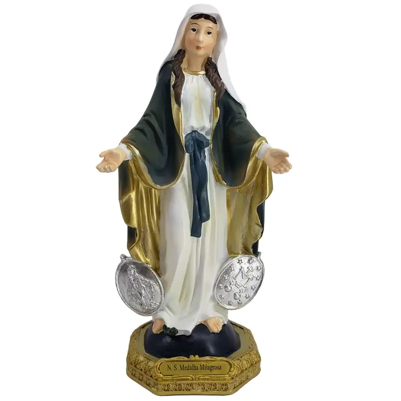 Imagem Nossa Senhora das Graças Medalha Milagrosa 20cm