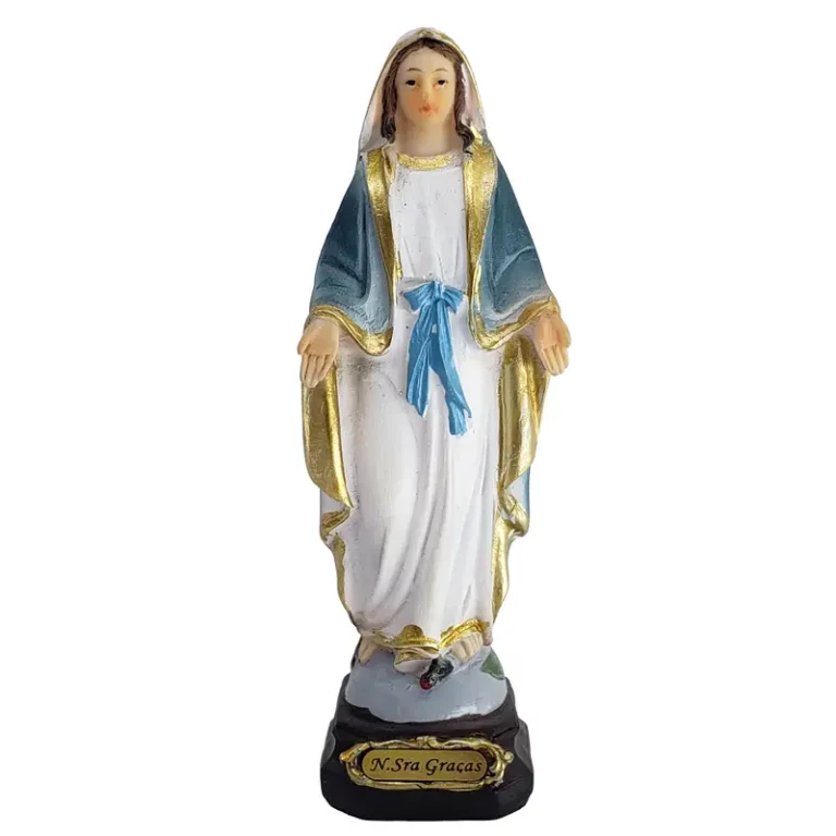 Imagem Nossa Senhora das Graças 13.5cm - Resina Importada