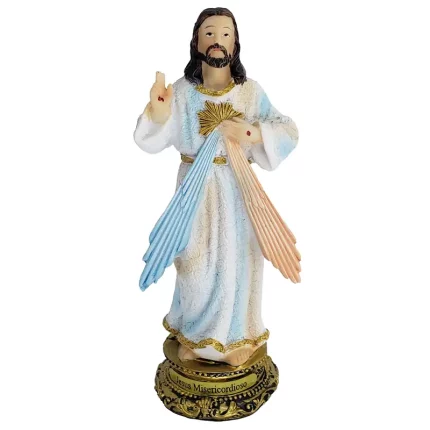 Imagem Jesus misericrdioso 13cm Resina – Importada