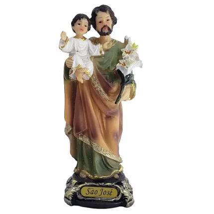 Imagem Nossa São José 13cm - resina importada