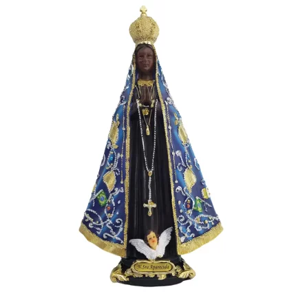 Imagem Nossa Senhora Aparecida 30cm - resina importada