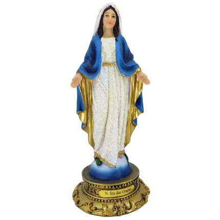 Imagem Nossa Senhora Graças 20cm – Resina Importada