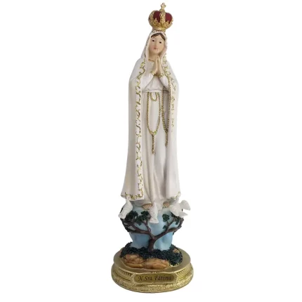 Imagem Nossa Senhora de Fátima 40cm - resina importada