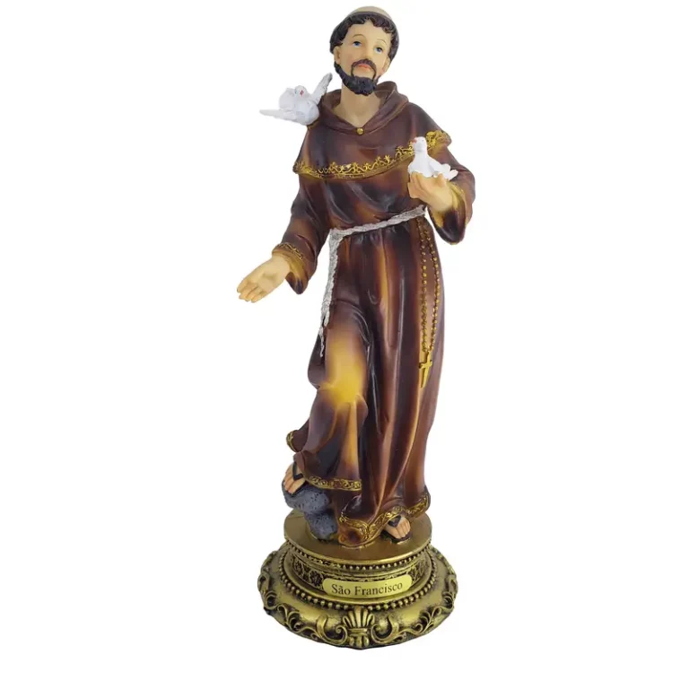 Imagem São Francisco 30cm - Resina Importada