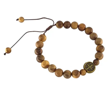 PULSEIRA REG MAD IMBUIA 8MM OV SAO BENTO