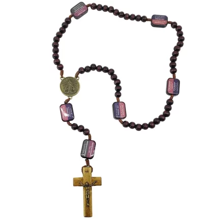 Terço Contemplação Dos Misterios Resinado Grande nossa senhora Aparecida