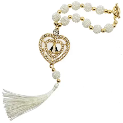 Terço de Retrovisor - Nossa Senhora Aparecida e Strass, Acessório Automotivo